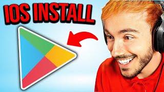 How to Install Google Play Store on iPhoneiOS