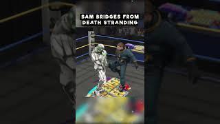 Sam Bridges from Death Stranding in WWE 2K23