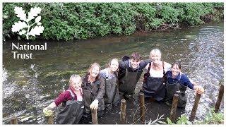 Meet the young volunteers working with the National Trust to keep our rivers clean and free-flowing