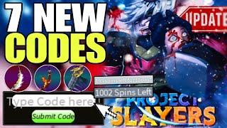 *NEW* ROBLOX PROJECT SLAYERS CODES 2024 SEPTEMBER  PROJECT SLAYERS CODES  PROJECT SLAYERS CODE