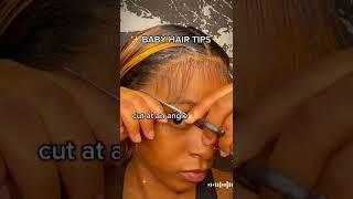 Luv it  Baby Hair Tip #babyhairs #ygwigs #edges