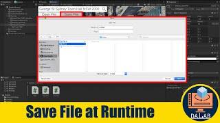 Save a File at Runtime in Unity Using Native Standalone File Explorer