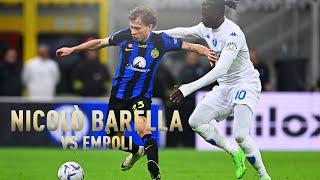 Nicolò Barella vs Empoli  Highlights Passes Skills  Inter