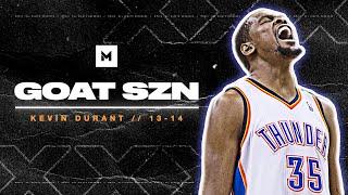 Kevin Durants HISTORIC MVP Season In 13-14 32ppg  GOAT SZN