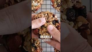 Healthy Granola Cookies Super Crunchy