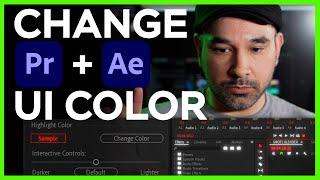 How To Change The Adobe Premiere Interface Color