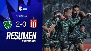 Sarmiento 2-0 Estudiantes de La Plata  #TorneoBetano  Resumen Extendido  Fecha 5