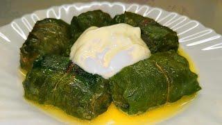 Долма из свекольной ботвы  Beetroot leaf dolma recipe