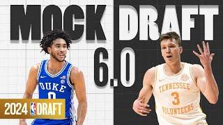 2024 NBA Mock Draft 6.0  The First Round