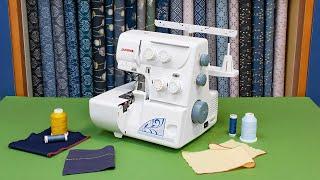 Janome 5052 - Обзор оверлока