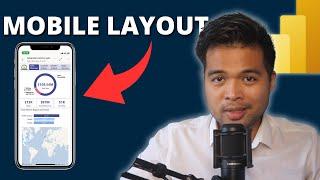MOBILE LAYOUT VIEW for MOBILE OPTIMIZED EXPERIENCE  Beginners Guide to Power BI in 2024