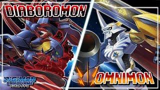 Digimon Card Game  Diaboromon Black VS Omnimon Red BT-17