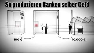 ENDLICH Geldschöpfung der Banken - in 1 Minute erklärt MUST SEE