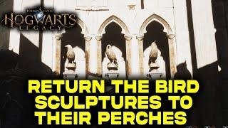 Return the Bird Sculptures to their Perches Ollivanders Heirloom QUEST  Hogwarts Legacy