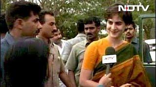 Priyanka Gandhis First TV Interview Aired September 1999