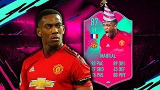 FUT BIRTHDAY MARTIAL REVIEW - FIFA 19 ULTIMATE TEAM