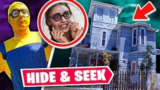 CLICK HIDE & SEEK IN A HAUNTED HOUSE