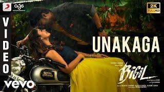 Bigil - Unakaga Video  Thalapathy Vijay Nayanthara  @A. R. Rahman