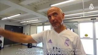 Real Madrids new fitness coach explains the players pre-season work