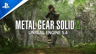 METAL GEAR SOLID DELTA looks SUPER REALISTIC in Unreal Engine 5.4  NEXT GEN Stealth coming to PS5