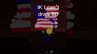 Drawing the USA flag then coming back letter