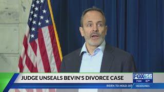 Judge unseals divorce case of former Gov. Matt Bevin