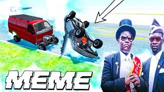 DANCE COFFIN ON FUNERAL MEME COMPILATION #28  ASTRONOMIA SONG  BeamNG Drive MEMES