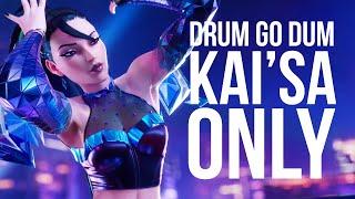 KDA - DRUM GO DUM but its only Kaisa scenes perfectly synced from MORE  Fan-made Music Video