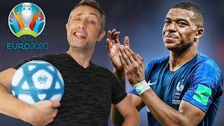 EURO 2020  Papounet se prend pour Kylian MBAPPE avec le SMART BALL  Challenge de JONGLES 