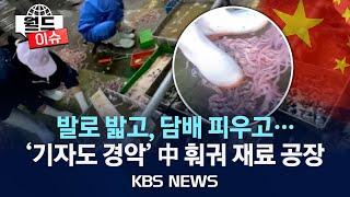 월드이슈  발로 밟고 담배 피우고…기자도 경악 中 훠궈 재료 공장태국 동남아 최초 동성 결혼 허용2024년 6월 20일목KBS