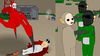 Po kills Guardian and Newborn army kill Soldiers Slendytubbies Bad Ending