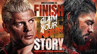 Finish The Story Cody Rhodes Theme Orchestral Version w Sad Intro