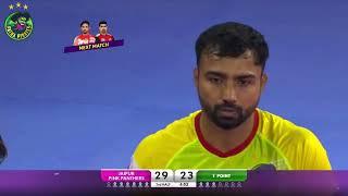 MONU GOYAT PULLED THE RAID AND HOW  SEASON 8 VIVO PRO KABADDI