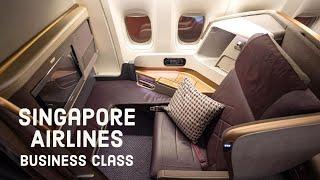 BEST Airplane Food? Singapore Airlines Business Class  Tokyo to Singapore