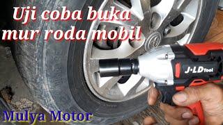 Review alat buka baut mur. Cordles impact wrench J-LD tool 48 volt