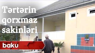 Tərtərin Qaynaq kəndinin mərmidən qorxmayan sakinləri - Baku TV