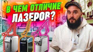 Чем отличаются лазеры?  Вся правда о лазерах для удаления татуировок