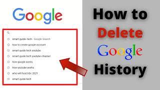 How to Delete Google Search History Permanently on LaptopPC 2021  Clear Google search History 2021