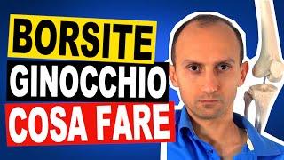 Borsite al  Ginocchio i Sintomi e la Fisioterapia