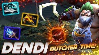 Dendi Pudge Butcher Time - Dota 2 Pro Gameplay Watch & Learn