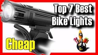  TOP 7 BEST Budget Bike Lights on Amazon 2024Cheap For Night Riding  Road  Mountain Bicycle