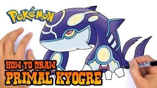 How to Draw Primal Kyogre  Pokemon