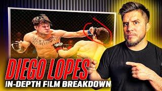 DIEGO LOPES In-Depth Fight BREAKDOWN - Fan Favorite Contender