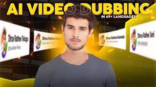 Top 5 Ai Video Traslate Tools To Dubbed Video like Dhruv Rathee@dhruvrathee