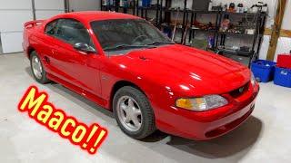 $400 IAA 1997 Mustang GT Gets FIRE Maaco Paint Job Cheap