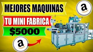 Las Mejores Mini MAQUINAS INDUSTRIALES parar Tu Propia Mini Fabrica por menos de $5000 en 2024