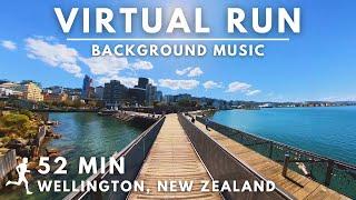 Virtual Running Video For Treadmill With Music in #Wellington New Zealand #virtualrun #NewZealand