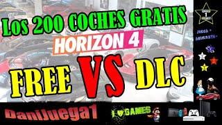 FH4 Garaje de MILLONARIOS GRATIS 200 exclusivos vs 90 DLC Hay + AUTOS SECRETOS GRATIS que en el DLC