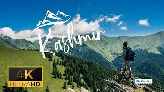 Kashmir in 4k with Relaxing Music  Escape to Serenity #kashmir #relaxingvideos #4k #4kvideo