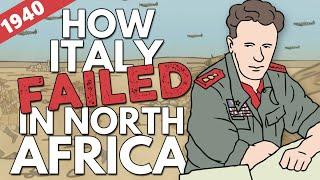 North African Campaign 1940  Animated History